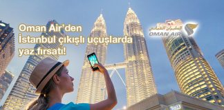 Oman Air’den İstanbul çıkışlı uçuşlarda yaz fırsatı! Oman Air’den İstanbul çıkışlı uçuşlarda yaz fırsatı!