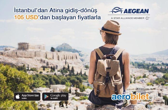 Aegean Airlines ile İstanbul’dan Atina’ya muhteşem fiyatlarla uçun!
