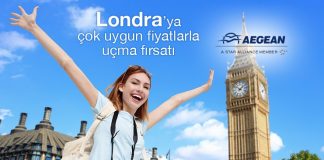 Aegean Airlines ile İstanbul ve İzmir’den Londra’ya muhteşem fiyatlarla uçun! Aegean Airlines ile İstanbul ve İzmir’den Londra’ya muhteşem fiyatlarla uçun!