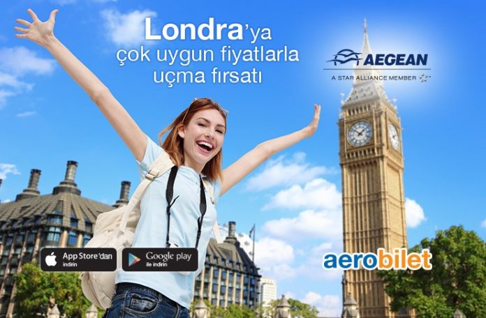 Aegean Airlines ile İstanbul ve İzmir’den Londra’ya muhteşem fiyatlarla uçun!