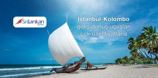 SriLankan Airlines ile İstanbul – Kolombo uçuşlarında indirim fırsatları! SriLankan Airlines ile İstanbul - Kolombo uçuşlarında indirim fırsatları!