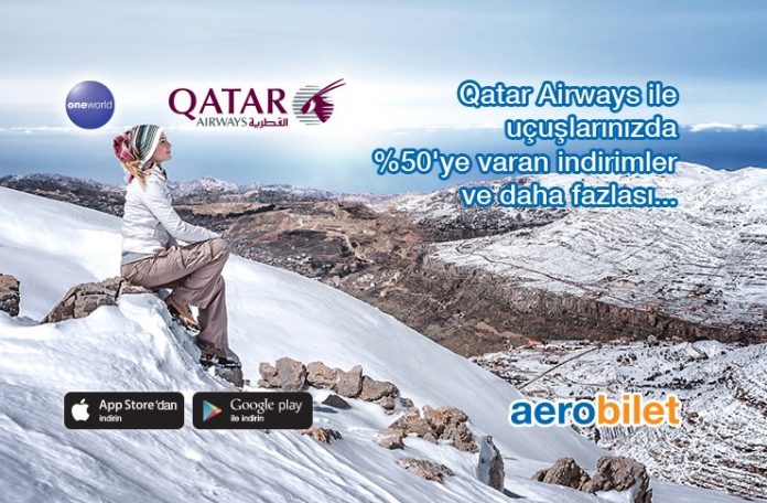 Qatar Airways ile uçuşlarınızda %50 indirim ve daha fazlası