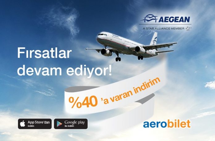Aegean Airlines ile fırsatlar devam ediyor!