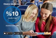 Otobüs biletlerinde %10 indirim fırsatı! Otobüs biletlerinde %10 indirim fırsatı!